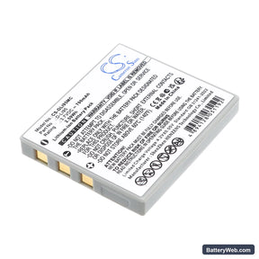 Pentax Optio E75 Replacement Battery, 3.7V, 700mAh, Li-ion 1