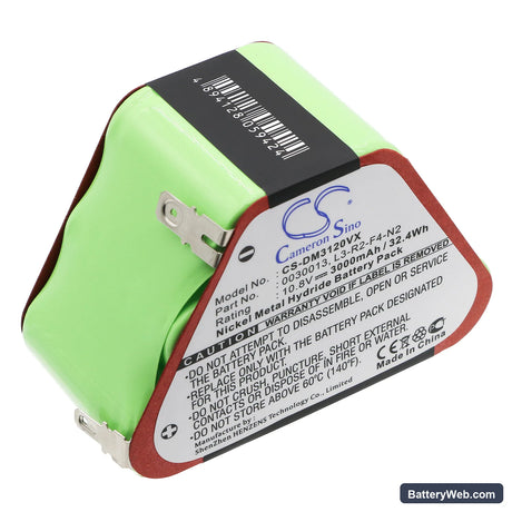 Dirt Devil M030 Replacement Battery, 10.8V, 3000mAh, Ni-MH 1
