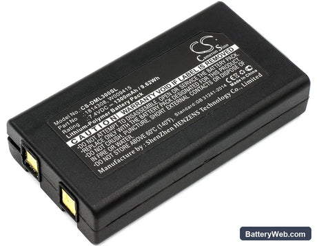 DYMO XTL 300 Replacement Battery, 7.4V, 1300mAh, Li-Polymer 1