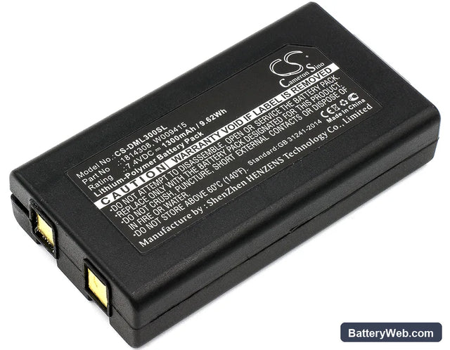 DYMO XTL 300 Replacement Battery, 7.4V, 1300mAh, Li-Polymer 1
