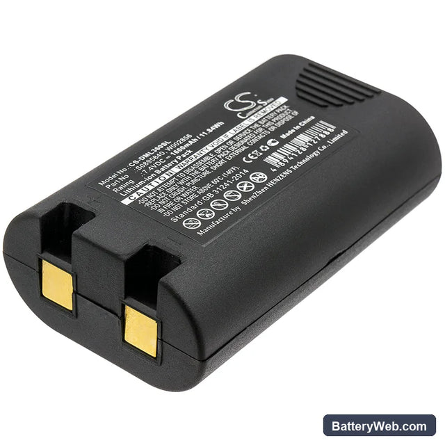 DYMO LabelManager 360D Replacement Battery, 7.4V, 1600mAh, Li-ion 1