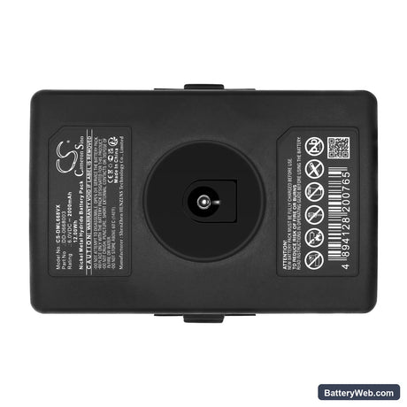 Dirt Devil M668 Replacement Battery, 6V, 2000mAh, Ni-MH 5