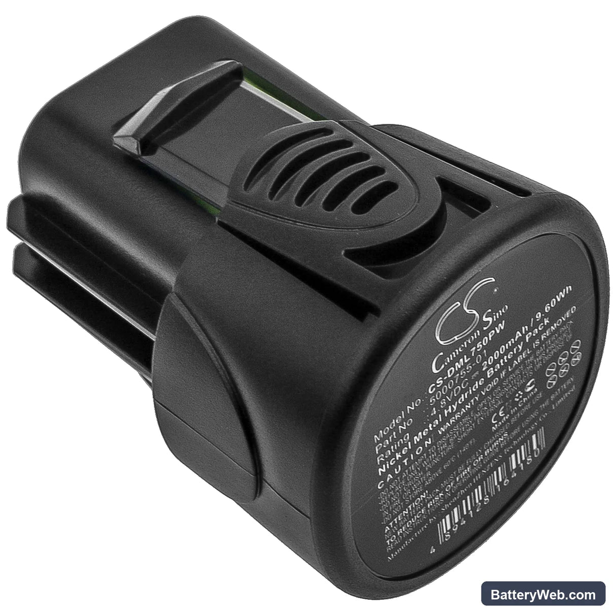 Dremel 750-02 Replacement Battery, 4.8V, 2000mAh, Ni-MH 1