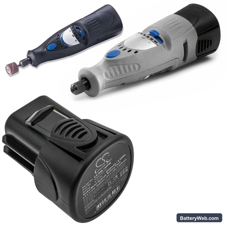 Dremel 750-02 Replacement Battery, 4.8V, 2000mAh, Ni-MH 5