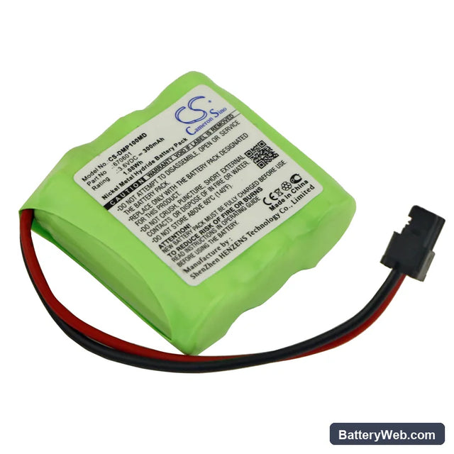 Dentsply Maillefer Propex Locator Replacement Battery, 3.6V, 300mAh, Ni-MH 1