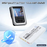 Minon DMP-3 Replacement Battery, 3.7V, 850mAh, Li-ion 6