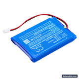 Drager MSI PG4000 Replacement Battery, 3.7V, 2200mAh, Li-Polymer 2