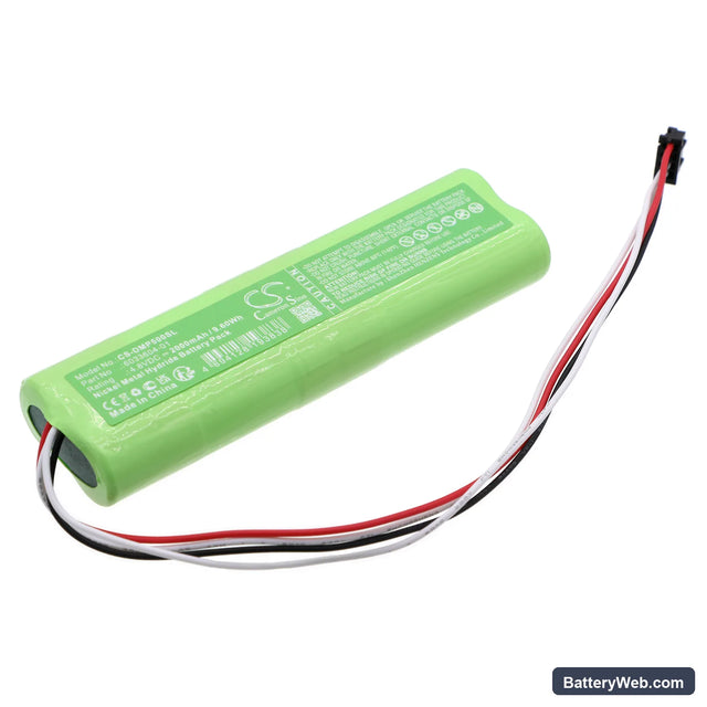 Drager MSI P5 Replacement Battery, 4.8V, 2000mAh, Ni-MH 1