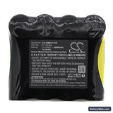 Domo DO211S Replacement Battery, 14.4V, 2000mAh, Ni-MH 3