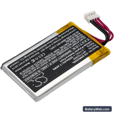 DeLorme inReach SE Replacement Battery, 3.7V, 2000mAh, Li-Polymer 2