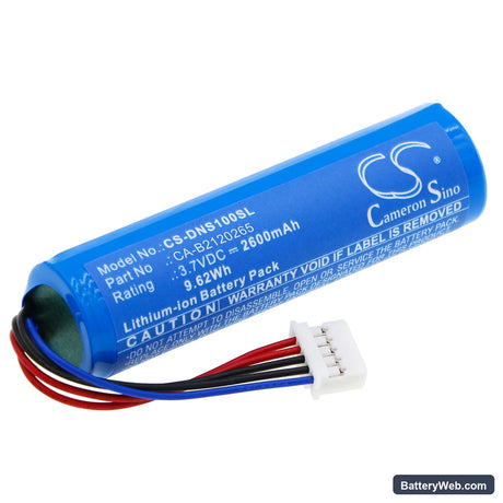 Denon Envaya Mini Replacement Battery, 3.7V, 2600mAh, Li-ion 1