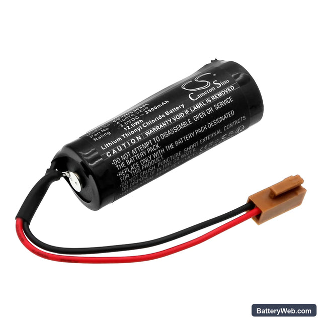 Denso VS-6556GM Replacement Battery, 3.6V, 3500mAh, Li-SOCl2 1