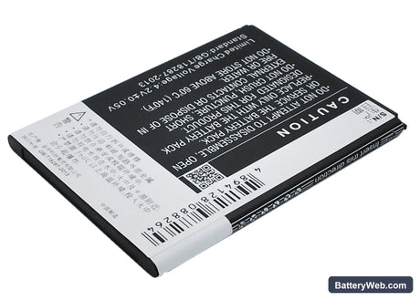 DOOV D710 Replacement Battery, 3.7V, 1500mAh, Li-ion 4