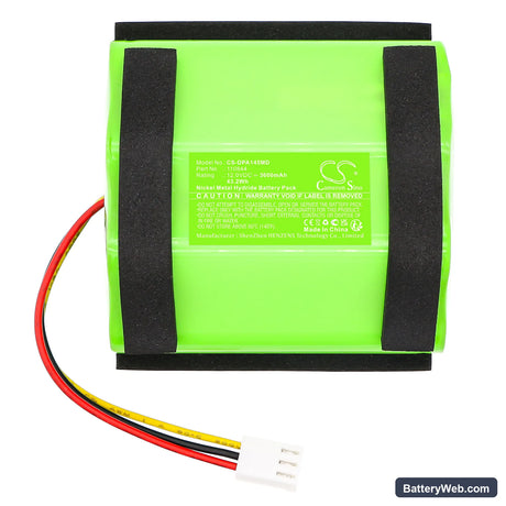 GE Portascan Bladder Scanner PA00141 Replacement Battery, 12V, 3600mAh, Ni-MH 3