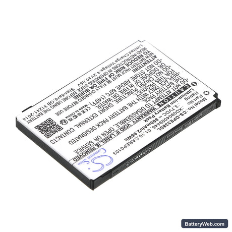 Doro PhoneEasy 338 Replacement Battery, 3.7V, 800mAh, Li-ion 2