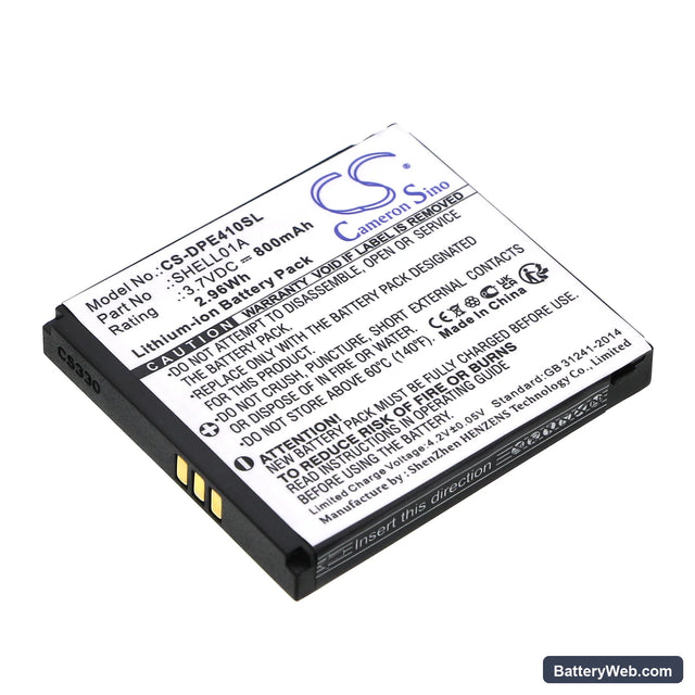 Doro PhoneEasy 410 Replacement Battery, 3.7V, 800mAh, Li-ion 1