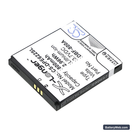 Doro PhoneEasy 622 Replacement Battery, 3.7V, 800mAh, Li-ion 2