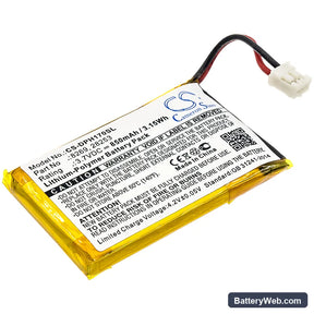 Marmitek DoorPhone 170 Replacement Battery, 3.7V, 850mAh, Li-Polymer 1