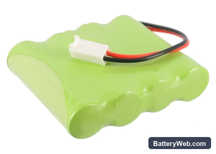 Delfi 9-2100 Portable Tourniquet Systems Replacement Battery, 4.8V, 2000mAh, Ni-MH 4