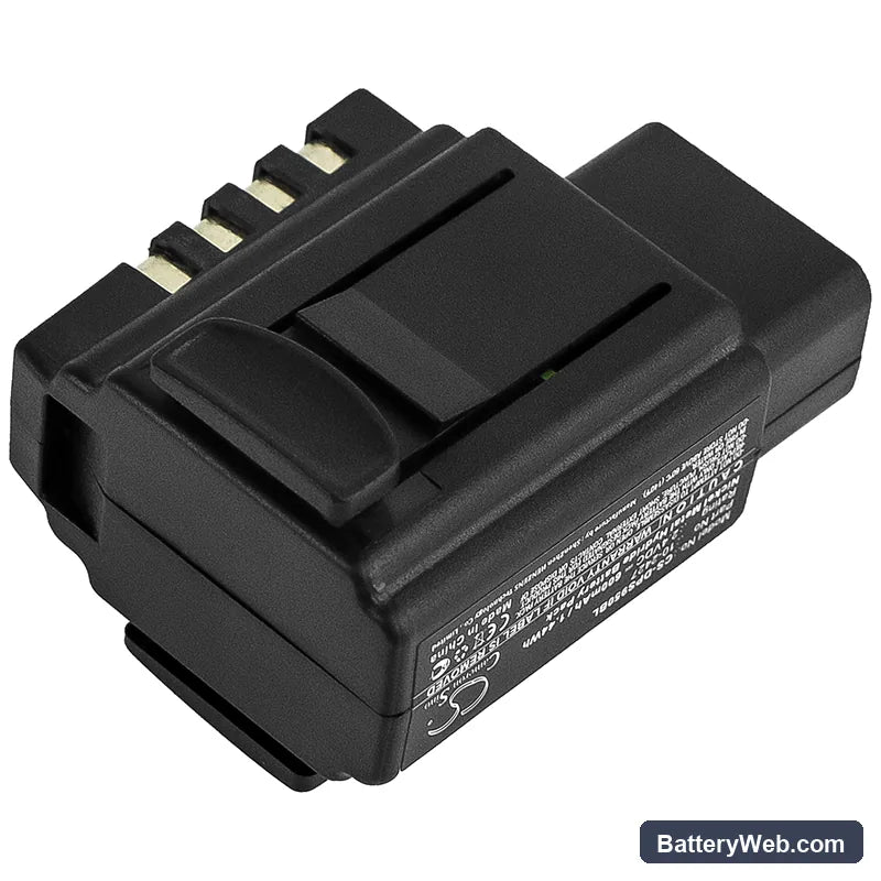 Datalogic PowerScan RF Replacement Battery, 2.4V, 600mAh, Ni-MH 3