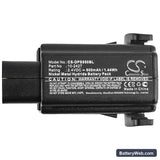 Datalogic PowerScan RF Replacement Battery, 2.4V, 600mAh, Ni-MH 5