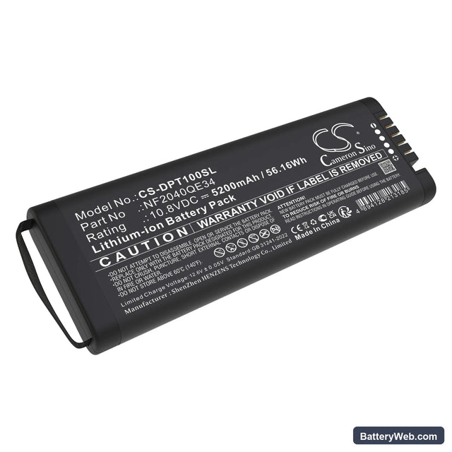Keysight U1610A Replacement Battery, 10.8V, 5200mAh, Li-ion 1