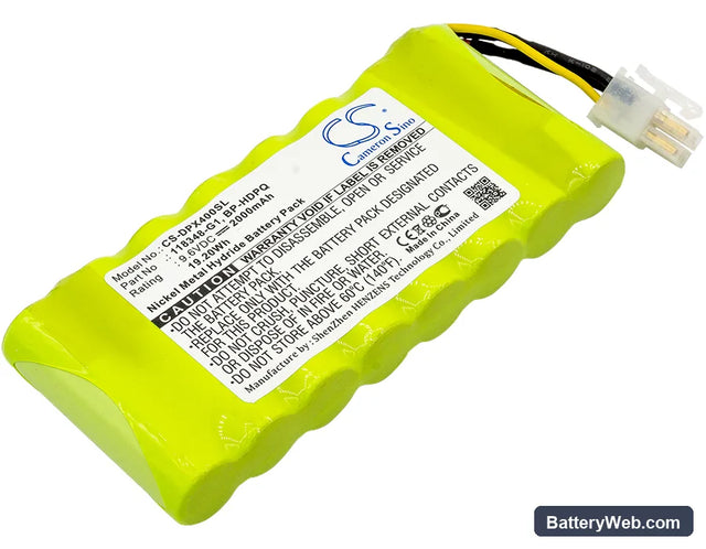 Gossen Metrawatt MAVOWATT 230 Replacement Battery, 9.6V, 2000mAh, Ni-MH 1