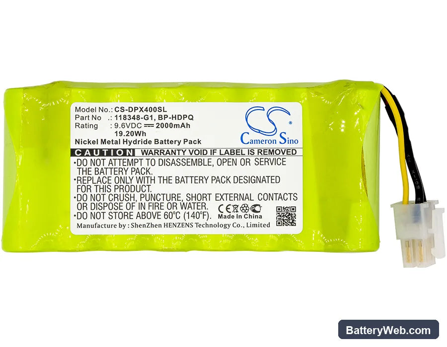 Gossen Metrawatt MAVOWATT 230 Replacement Battery, 9.6V, 2000mAh, Ni-MH 3