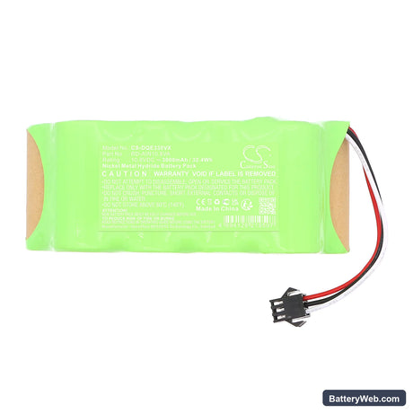 Diqee 330A Replacement Battery, 10.8V, 3000mAh, Ni-MH 3