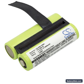 Damag DRC10 Replacement Battery, 2.4V, 2000mAh, Ni-MH 1