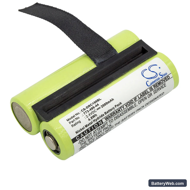 Damag DRC10 Replacement Battery, 2.4V, 2000mAh, Ni-MH 1