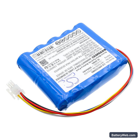 Drager Carina NIV Ventilator Replacement Battery, 12V, 3000mAh, Ni-MH 2