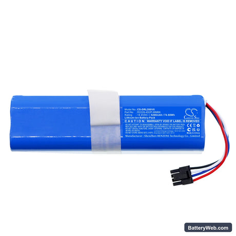 Dreame Bot L10s Ultra Gen2 Replacement Battery, 14.4V, 5200mAh, Li-ion 3