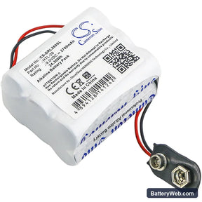 Vingcard 12 Replacement Battery, 9V, 2700mAh, Alkaline 1