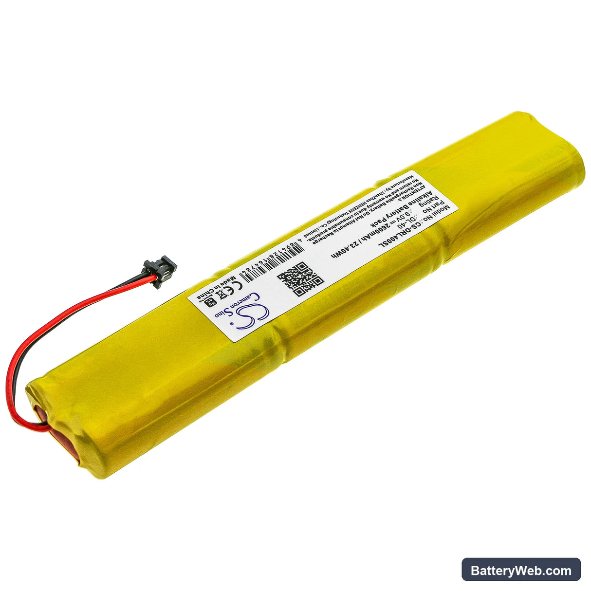 Best Access Systems 35HW Replacement Battery, 9V, 2600mAh, Alkaline 2