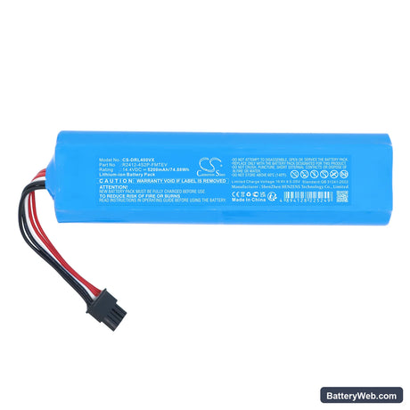 Dreame D20 Pro Replacement Battery, 14.4V, 5200mAh, Li-ion 3