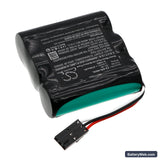 Saflock A28980 Replacement Battery, 3.6V, 2700mAh, Ni-MH 2