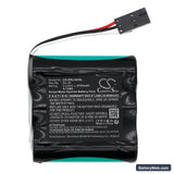 Saflock A28980 Replacement Battery, 3.6V, 2700mAh, Ni-MH 3