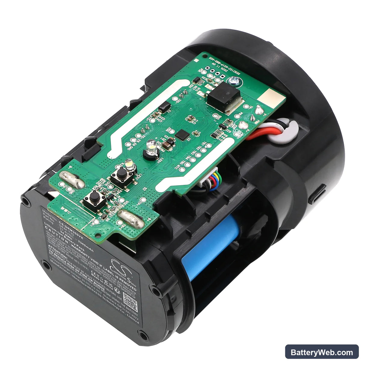 Deerma DEM-T30 Replacement Battery, 21.6V, 2500mAh, Li-ion 1