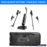 Dreame T50 Mix Replacement Battery, 21.6V, 4600mAh, Li-ion 1