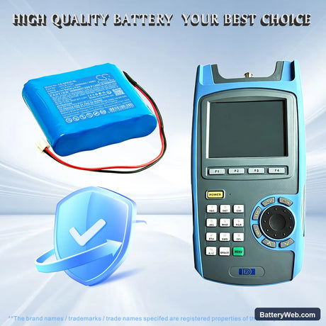 Deviser DS2500R Replacement Battery, 14.4V, 2500mAh, Li-ion 1