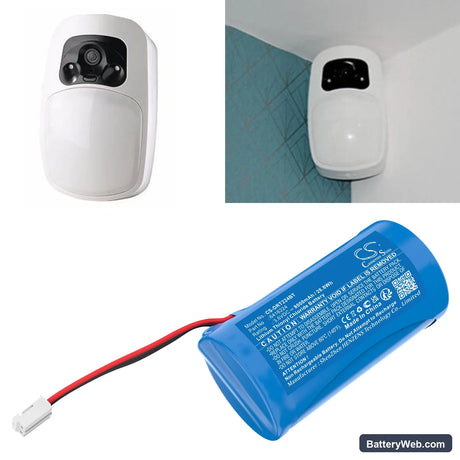 Delta Dore BILENS Replacement Battery, 3.6V, 8000mAh, Li-SOCl2 6