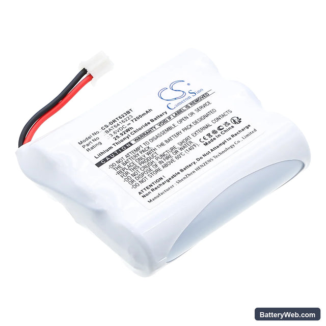 Delta Dore BP CLT 8000 Tyxal+ Replacement Battery, 3.6V, 7200mAh, Li-SOCl2 1