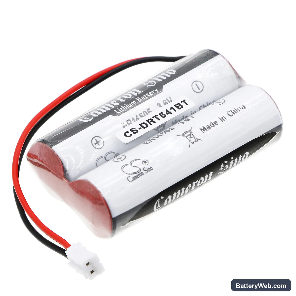 Delta Dore Tyxal + DME Replacement Battery, 3.6V, 5400mAh, Li-SOCl2 1