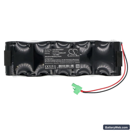 Delta Dore BPX bloc pile sirene Replacement Battery, 9V, 15000mAh, Alkaline 3