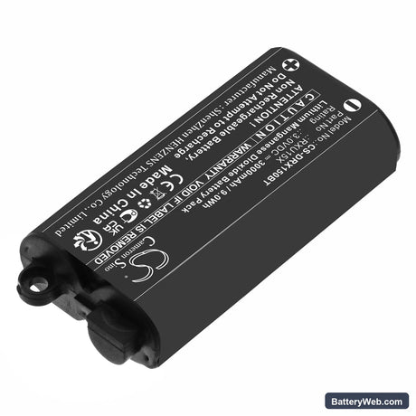 Daitem SH156AX Replacement Battery, 3V, 3000mAh, Li-MnO2 2