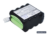 Drager Oxipac 2500 Replacement Battery, 9.6V, 2000mAh, Ni-MH 2