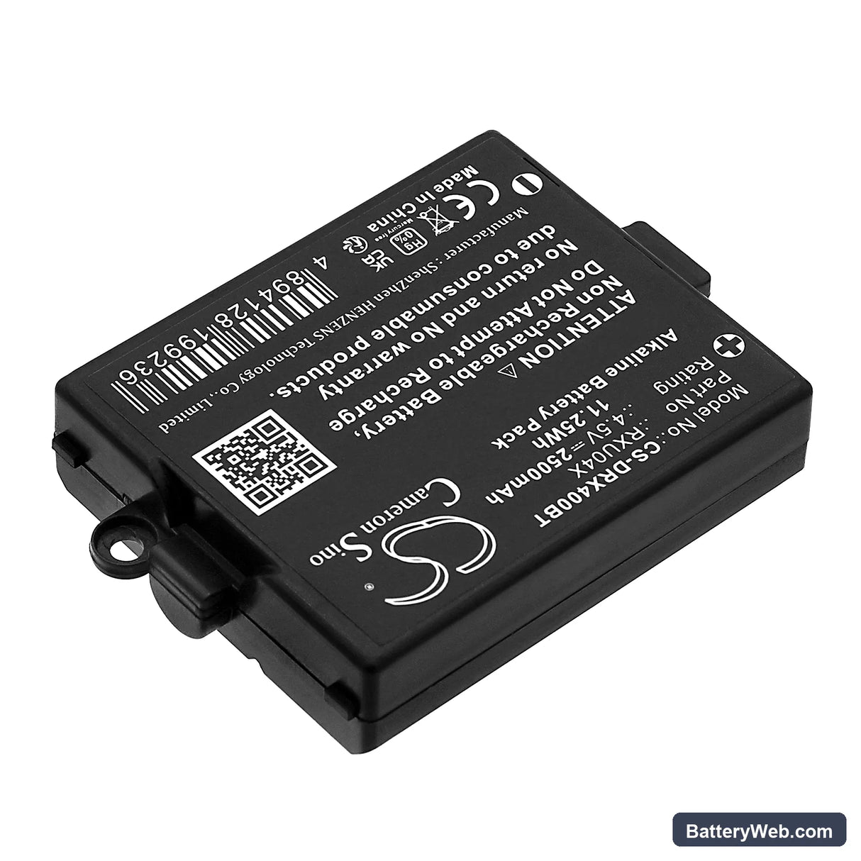 Daitem D18 Codeeinrichtung SA660AX Replacement Battery, 4.5V, 2500mAh, Alkaline 2