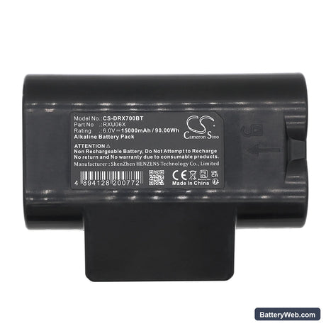 Daitem SA413AX Replacement Battery, 6V, 15000mAh, Alkaline 5