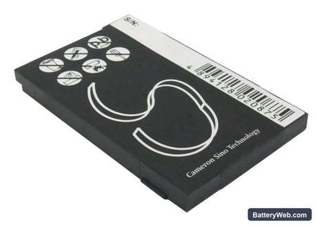 HTC Iris Replacement Battery, 3.7V, 1250mAh, Li-Polymer 4